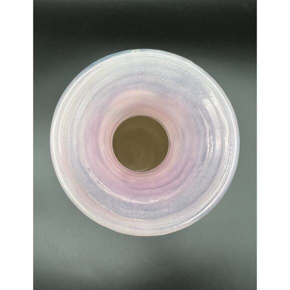 Bruce Fairman Studio Art Pottery Pink Purple & Tan Luster Glaze Vase 7” Signed - Picture 3 of 11